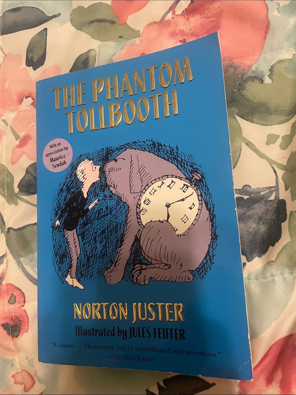The Phantom Tollbooth by Norton Juster - Blue Cover